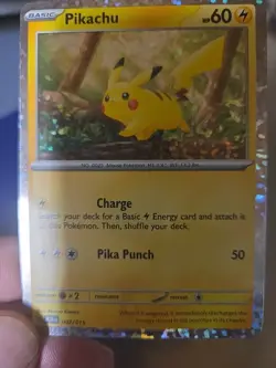 McDonalds 2024 Pikachu Holo Dragon Discovery Card 002/015 Happy Meal Edition - Image 4