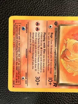 Pokemon TCG Dark Flareon Card 35/82 Non Holo 1st Edition LP - Image 3