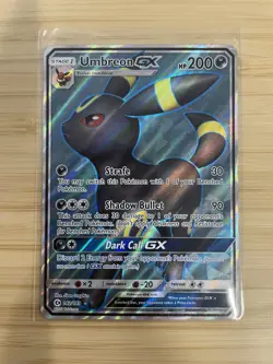 Umbreon GX 142/149 Sun & Moon NM Full Art Ultra Rare Pokemon Card - Image 1