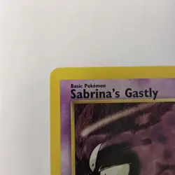 Sabrina's Gastly 93/132 1st Edition Gym Heroes Vintage Pokemon TCG Card - Image 3