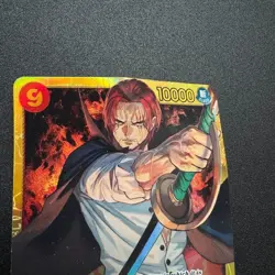Shanks SEC OP01-120 - One Piece TCG English Card Near-Mint Secret Rare HP DAMAGE - Image 2