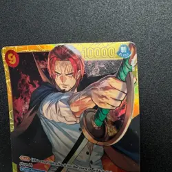 Shanks SEC OP01-120 - One Piece TCG English Card Near-Mint Secret Rare HP DAMAGE - Image 3