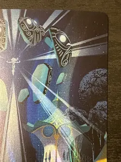 Disney Lorcana Restoring Atlantis Enchanted Card 222/204 Archazia's Island Holo - Image 3