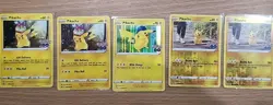 Pokemon TCG Pokemon Go Card Lot Of 5 (Pikachu) 2022 Holographic - Image 1