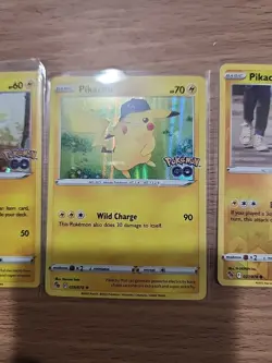 Pokemon TCG Pokemon Go Card Lot Of 5 (Pikachu) 2022 Holographic - Image 4