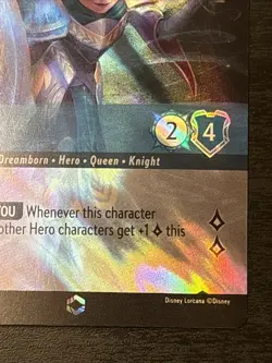 Disney Lorcana Enchanted Anna - True-Hearted Card 217/204 Ursula’s Return Set 4 - Image 4