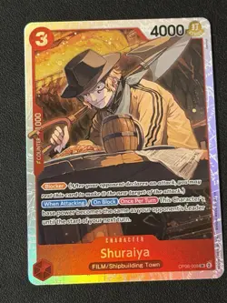2023 One Piece Card Game: Wings of Captain OP06 SR Shuraiya #OP06-009 - Image 1