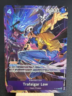 Trafalgar Law (Illustration Box Vol.6) P-093 One Piece Promotion Cards Foil R - Image 1