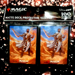 ULTRA PRO 100 BASRI KET STANDARD DECK PROTECTOR CARD SLEEVES MTG EDH COMMANDER - Image 1