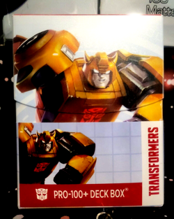 GirlGames - 100+ ULTRA PRO TRANSFORMERS DECK BOX 100 MATTE BCW CARD SLEEVES MTG - Image 2