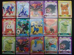 Pokemon Card Marumiya Holo Sticker x15 Miraidon Koraidon Altaria etc #5568 - Image 1