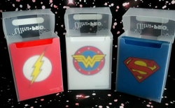 GirlGames - 3X ULTRA PRO DC JUSTICE LEAGUE STANDARD CARD SLEEVES & DECK BOX LOT - Image 2