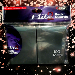 GirlGames - BCW 100 DECK GUARDS CARD SLEEVES - LEATHERETTE CASE MTG COMMANDER - Image 2