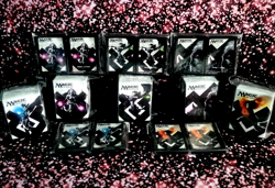 MTG M15 ULTRA PRO DECK PROTECTOR CARD SLEEVES & DECK BOX PLANESWALKER SUPPLY LOT - Image 2