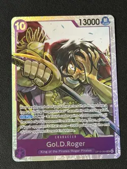 Gol. D. Roger (SR) Op13-064 One Piece Card Carrying On His Will English - Image 1