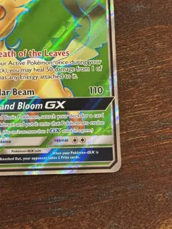 Pokemon TCG Leafeon GX Full Art Ultra Prism 139/156 Card - Image 4