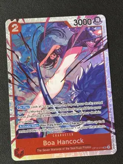 Boa Hancock OP12-014 SR Legacy of the Master One Piece Card Game English Edition - Image 1