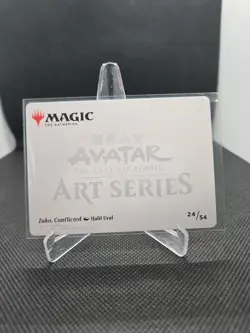 Zuko, Conflicted Art Card (Gold-Stamped Signature) [Avatar: The Last Airbender - Image 2