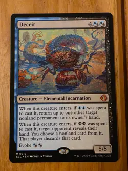Deceit - 0212 - Lorwyn Eclipsed ECL - MTG - NM/M - Image 1