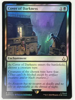 Cover of Darkness R Universes Beyond: Assassin's Creed 89 NM FOIL - Image 1