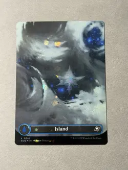 MTG Edge of Eternities Complete Set Galaxy Foil Lands NM - Image 3