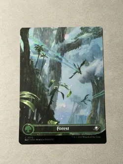 MTG Edge of Eternities Complete Set Galaxy Foil Lands NM - Image 4