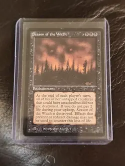 MTG Magic The Gathering Season of the Witch The Dark Regular - Image 1