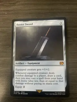 Buster Sword Final Fantasy Regular - Image 1