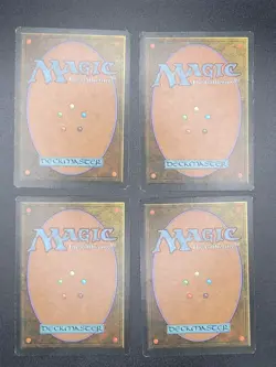 4x Lightning Bolt - Italian - FBB - EDH - Vintage - Modern #2681 - Image 2