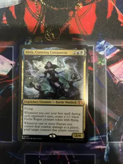 Alela, Cunning Conqueror Commander: Wilds of Eldraine Foil - Image 1