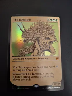 Magic The Gathering The Tarrasque Foil AFR Mythic Showcase PACK FRESH! MINT! DnD - Image 1