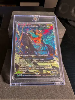 Loot, the Pathfinder (Showcase) (Fracture Foil) Aetherdrift Foil - Image 1