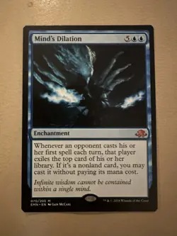 MTG - Mind's Dilation - Eldritch Moon - NM - Image 1