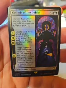 MTG - Doctor Who - Genesis of the Daleks - NM - Foil - Image 1