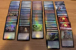 76 Foils (C/U/R) - Lorwyn Eclipsed MTG Magic The Gathering w/Sealed Prerelease - Image 1