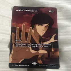 MTG Heroic Intervention (Full Art) 0043 Avatar: The Last Airbender - Image 1