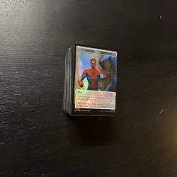 MTG Spider-Man Foil Complete Uncommons, Commons, Lands, and Tokens Set - Image 1