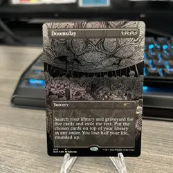 Magic The Gathering Doomsday (Borderless) (Foil Etched) Secret Lair Drop Foil - Image 1