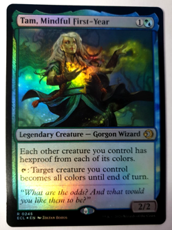 Tam, Mindful First-Year - FOIL Rare - Lorwyn Eclipsed - 0245 NM - Image 1