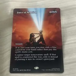 Force of Negation Borderless Avatar The Last Airbender MTG Magic The Gathering - Image 2