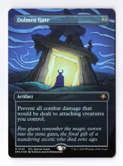 Dolmen Gate (Borderless Foil) 0145 (M) MTG Lorwyn Eclipsed Special Guests (SPG) - Image 1
