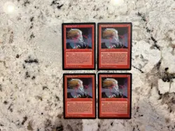 Mtg Searing Touch x4 - Magic the Gathering Searing Touch Playset LP - Image 1