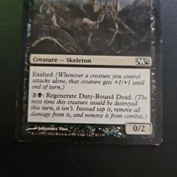 MTG Magic the Gathering Duty-Bound Dead (92/260) Magic 2013 LP TCG CCG - Image 3