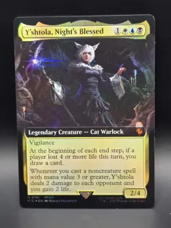 MTG - Y'shtola, Night's Blessed - FOIL EXTENDED - FIN 191 - Mythic - 1WUB - NM - Image 1