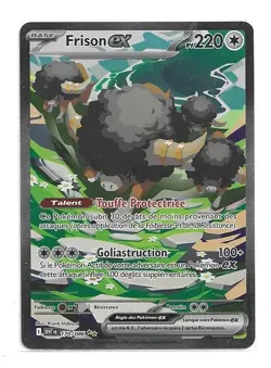 CARTE POKEMON FRISON EX 220 PV 170/086 ECARLATE ET VIOLET FLAMME BLANCHE NEUVE - Image 1