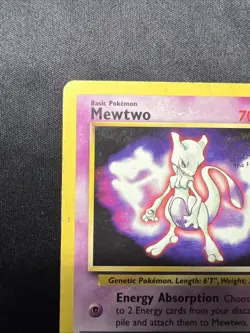 mewtwo black star promo 3 Pokemon The First Movie DMG - Image 2