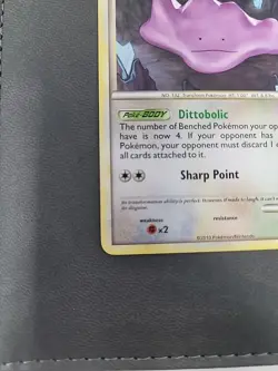 Pokemon Ditto 17/102 Triumphant Regular Rare Non Holo LP - Image 2