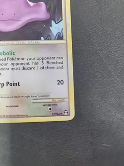 Pokemon Ditto 17/102 Triumphant Regular Rare Non Holo LP - Image 3