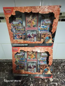 Pokemon Charizard EX Premium Collection Box New Sealed Lot Of 2 - Image 1