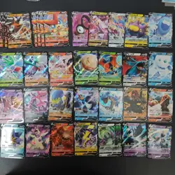 Pokemon TCG RR V Gyarados Suicune Genesect Rayquaza Mawile Lot*100 #2 FM KB72 - Image 3